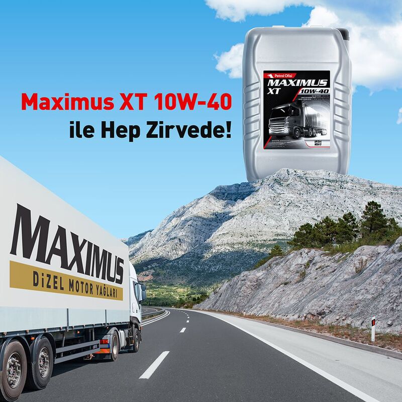 MAXIMUS 10W40 XT 1 320 TMT - G.Kuliýew köç. (Obýezdnoý) - img 2