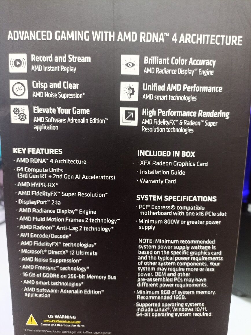 XFX RX 9070 XT 16GB PRO GAMING - Aşgabat - img 3