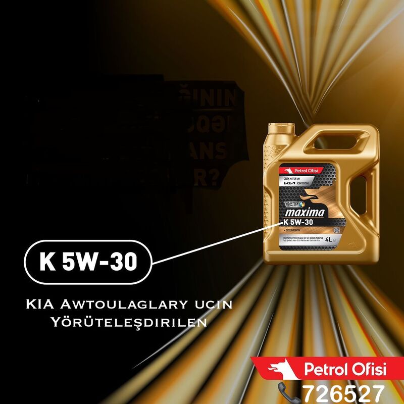 maxima KIA 5w30 370 TMT - Aşgabat - img 3
