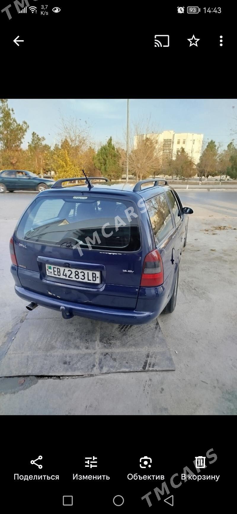 Opel Vectra 1998 - 50 000 TMT - Туркменабат - img 2