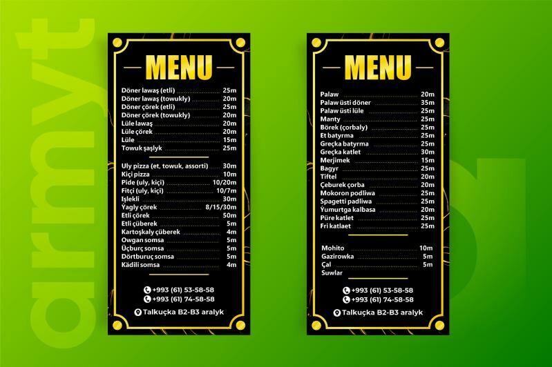 FLYER BUKLET KATALOG MENU REKL - Ашхабад - img 7