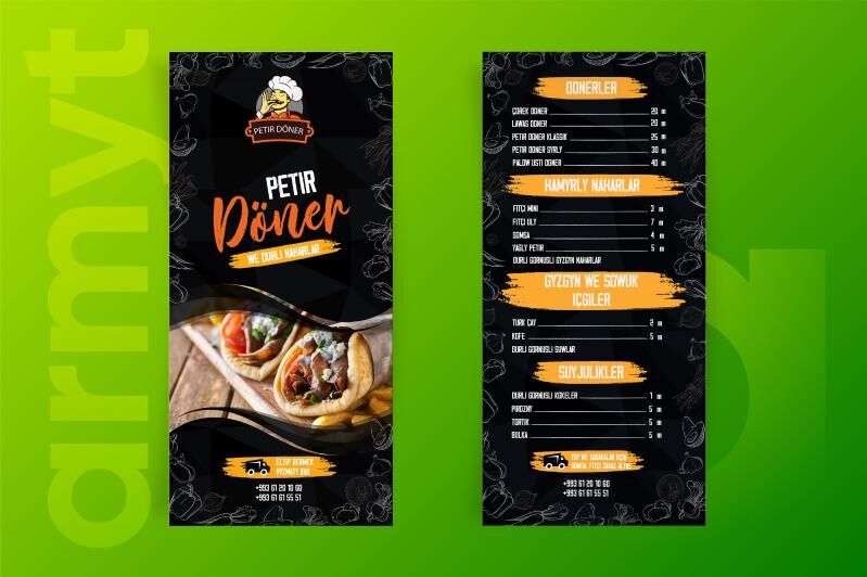 FLYER BUKLET KATALOG MENU REKL - Ашхабад - img 9