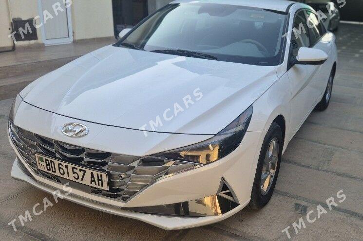 Hyundai Elantra 2021 - 230 000 TMT - Ak bugdaý etraby - img 4