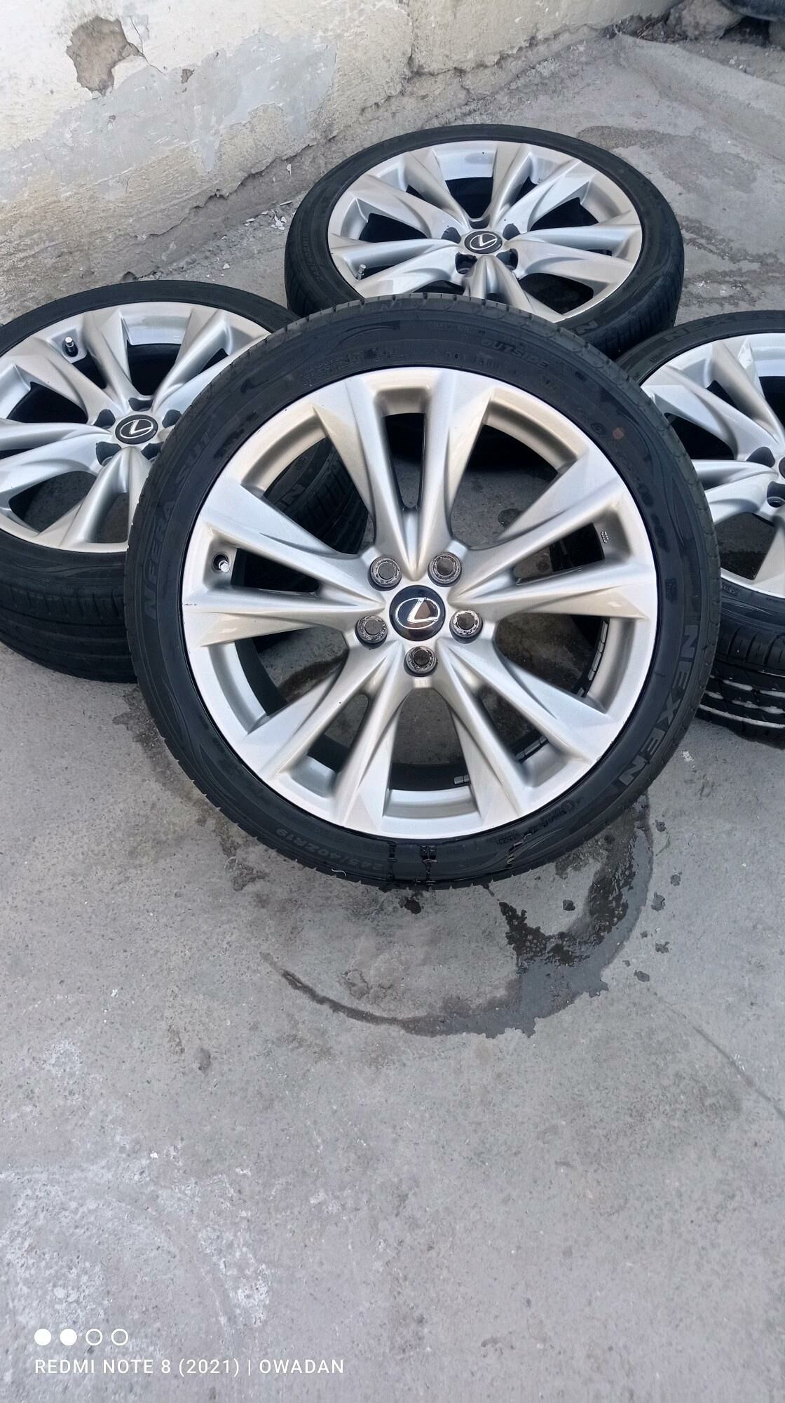 Disga teker r19 Lexus arginal 5 000 TMT - Хитровка - img 2