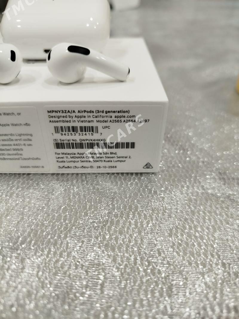 AirPods 3 (original) - Ашхабад - img 2