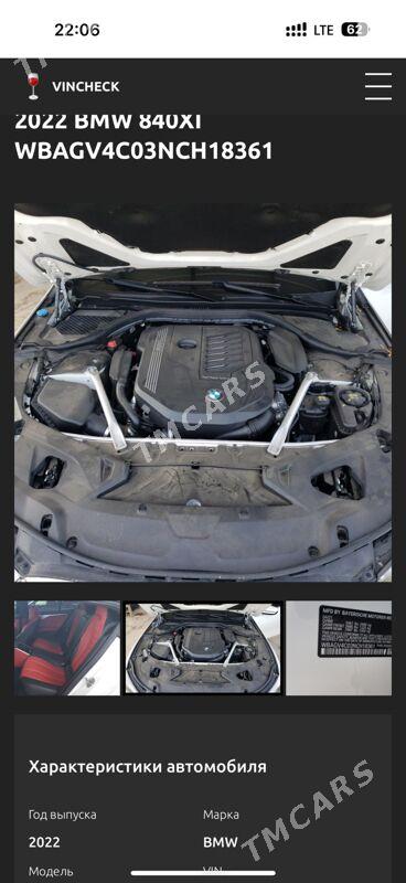 BMW 8 Series Gran Coupe 2022 - 1 340 000 TMT - Ашхабад - img 10