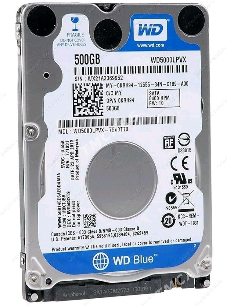 HDD ЖЁСТКИЙ ДИСКЛАР-ОПТОМ-БАХА - Мары - img 2