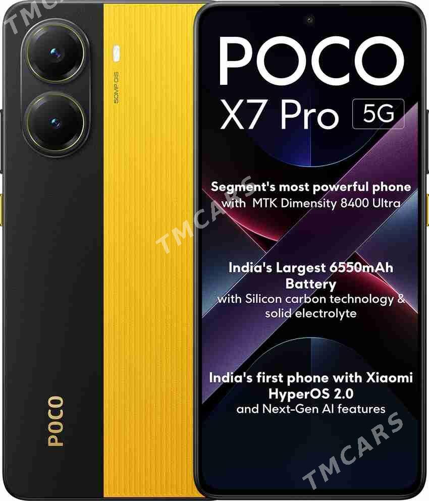 KREDIT 6AY POCO X7PRO - Ашхабад - img 3