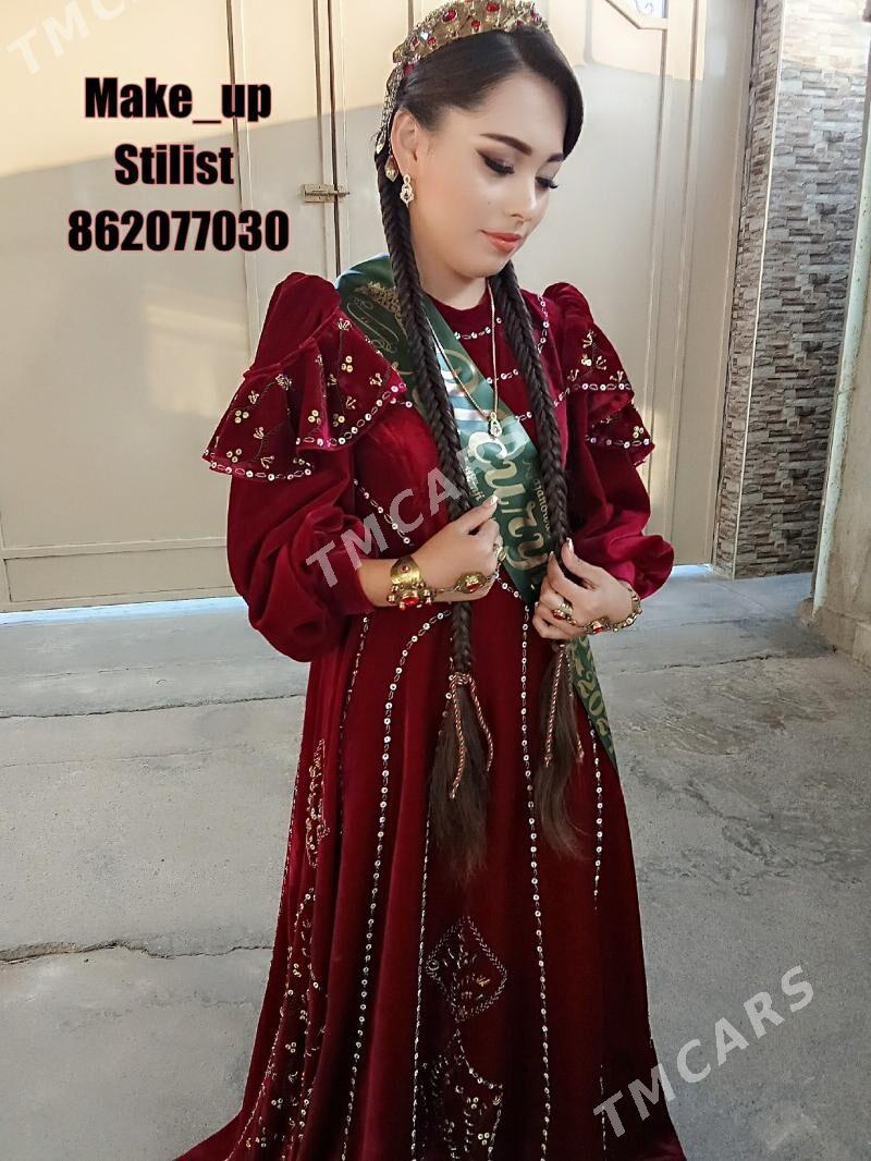 Salon hyzmaty Saç Makiyaź Dyrnak - Aşgabat - img 5