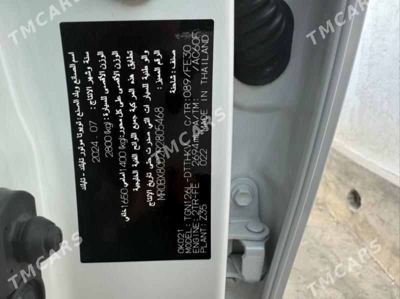 Toyota Hilux 2024 - 628 000 TMT - Ашхабад - img 5