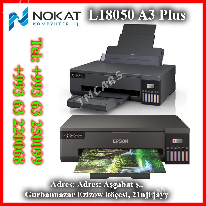 Epson 4 we 6 reňkli printerler A4, A3+ modelleri - Ашхабад - img 8