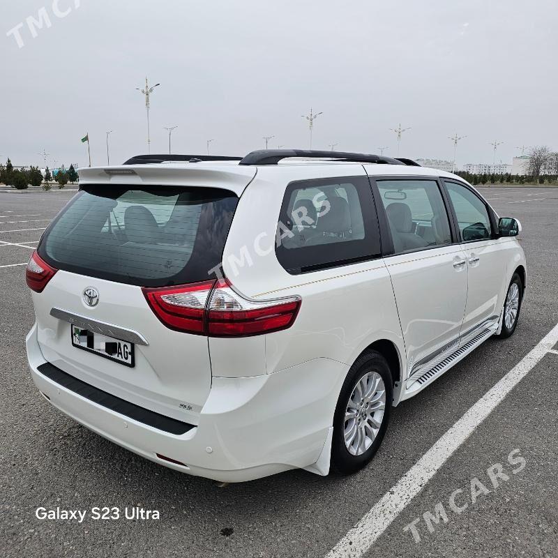 Toyota Sienna 2017 - 413 000 TMT - Ашхабад - img 3
