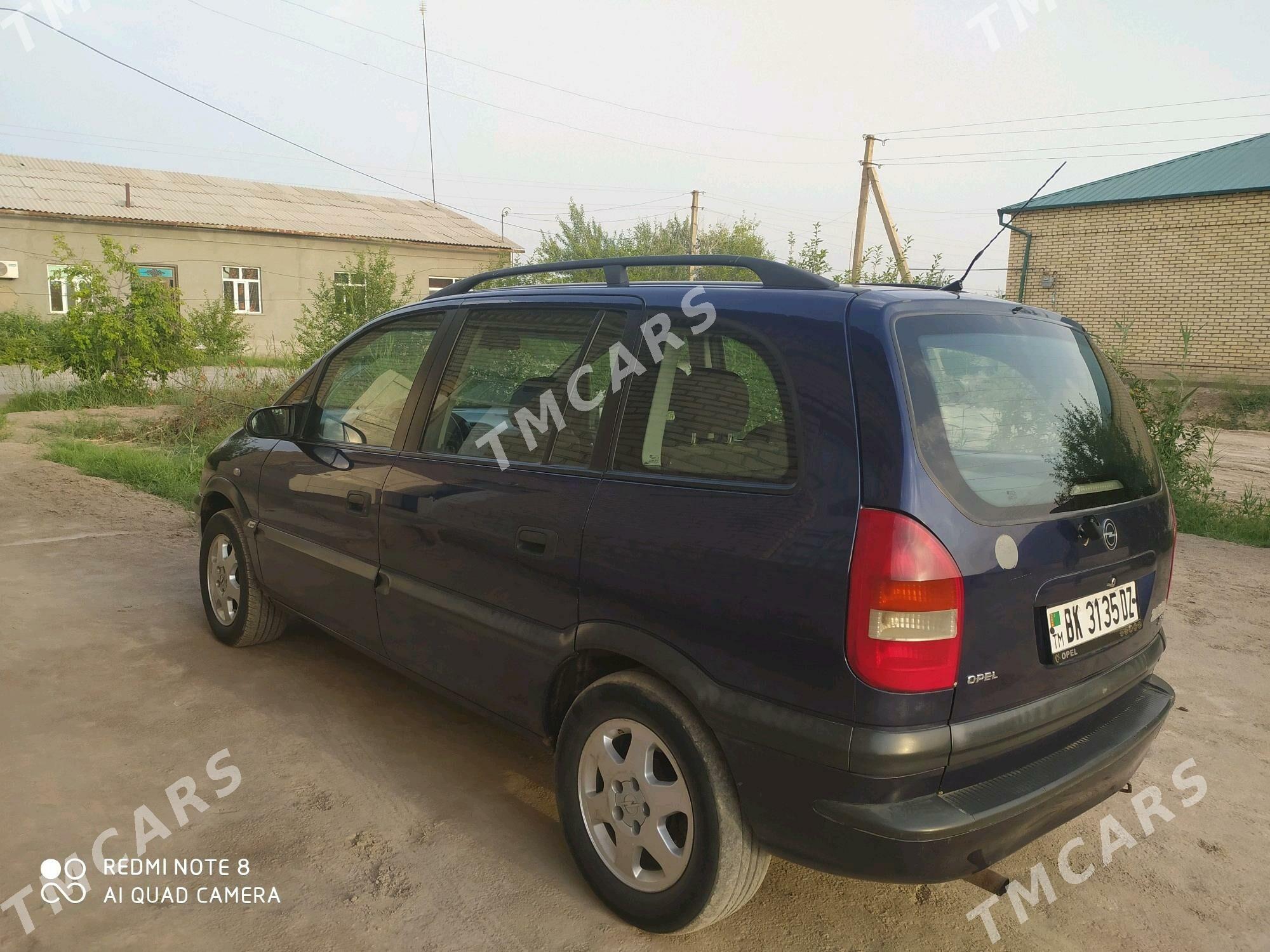 Opel Zafira 1999 - 65 000 TMT - Şabat etr. - img 2