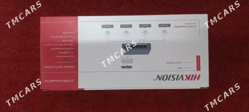 hikvision poe swic 4 kameralyk - Aşgabat - img 5