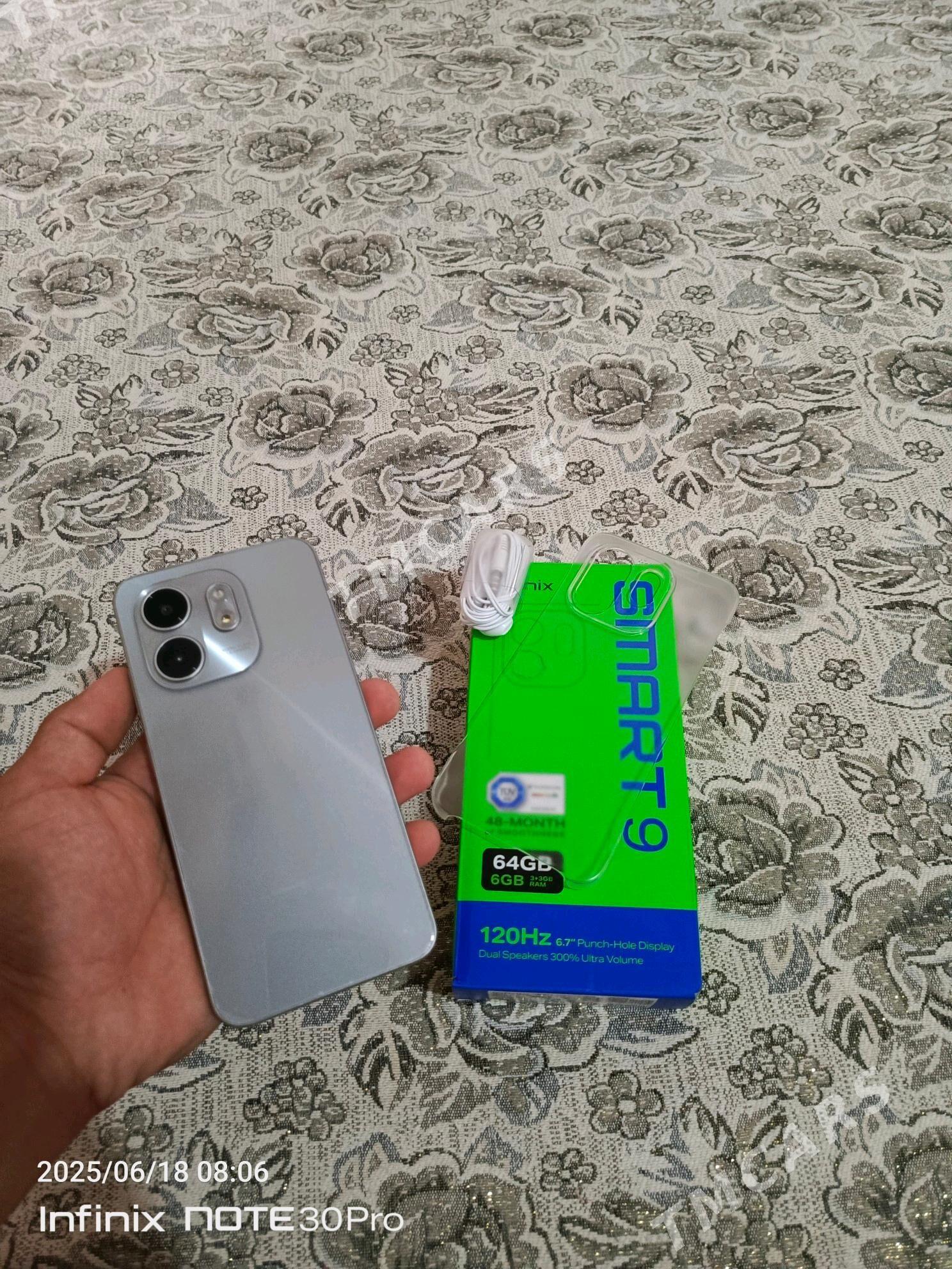 İnfinix smart9 6/64gb - Гызыларбат - img 2