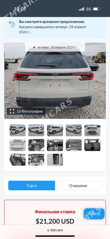 Toyota Highlander 2024 - 875 000 TMT - Mary - img 2