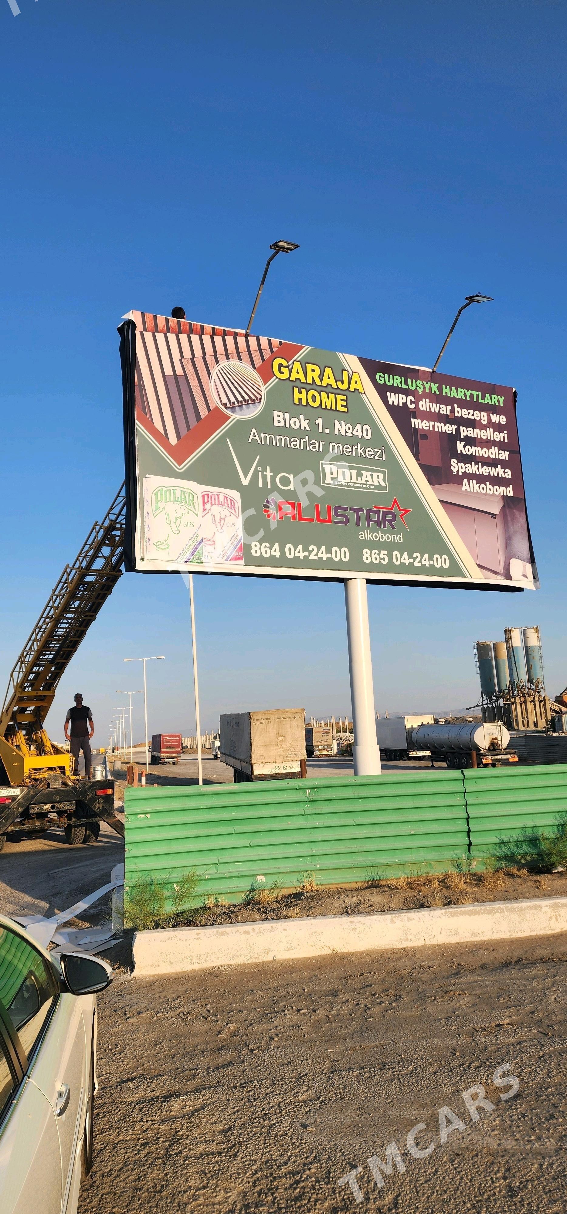 KOÇE ÝAZ BANER WIZITKA REKLAMA - Aşgabat - img 10