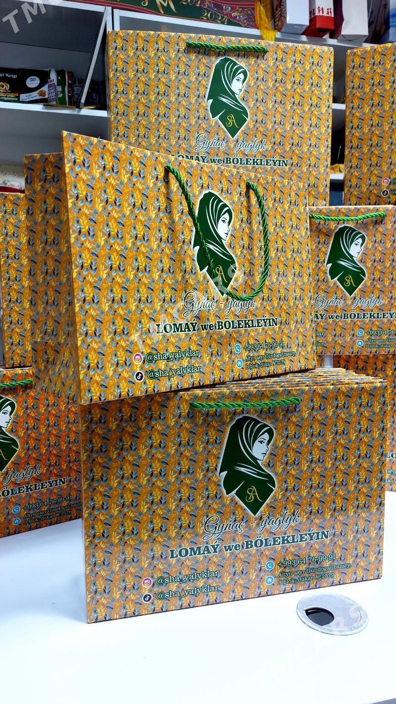 SUMKA PAKET KAROBKA REKLAMA  - Aşgabat - img 9