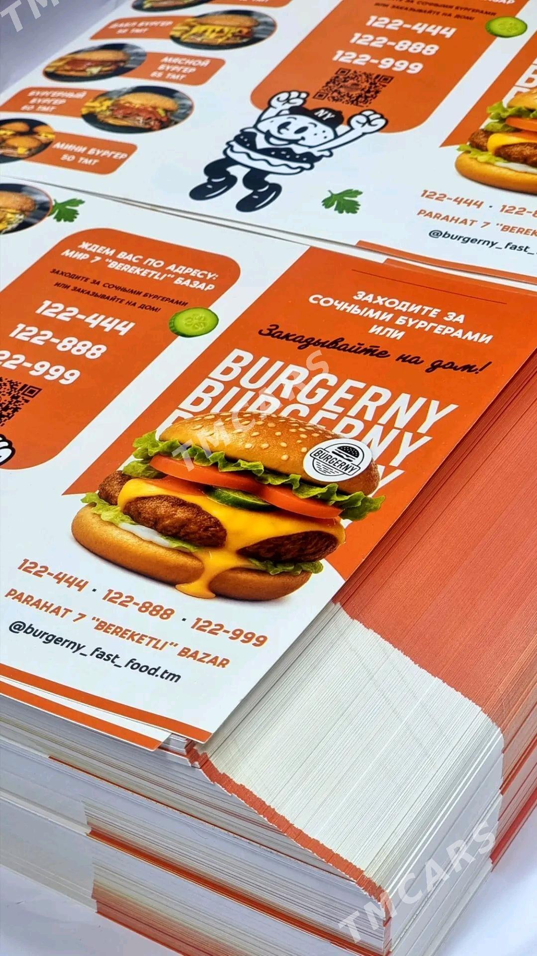 FLAYER BUKLET WIZITKA KATALOG - Ашхабад - img 10