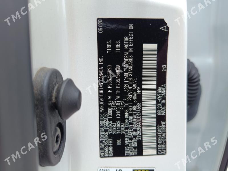 Lexus RX 350 2020 - 640 000 TMT - Ашхабад - img 8