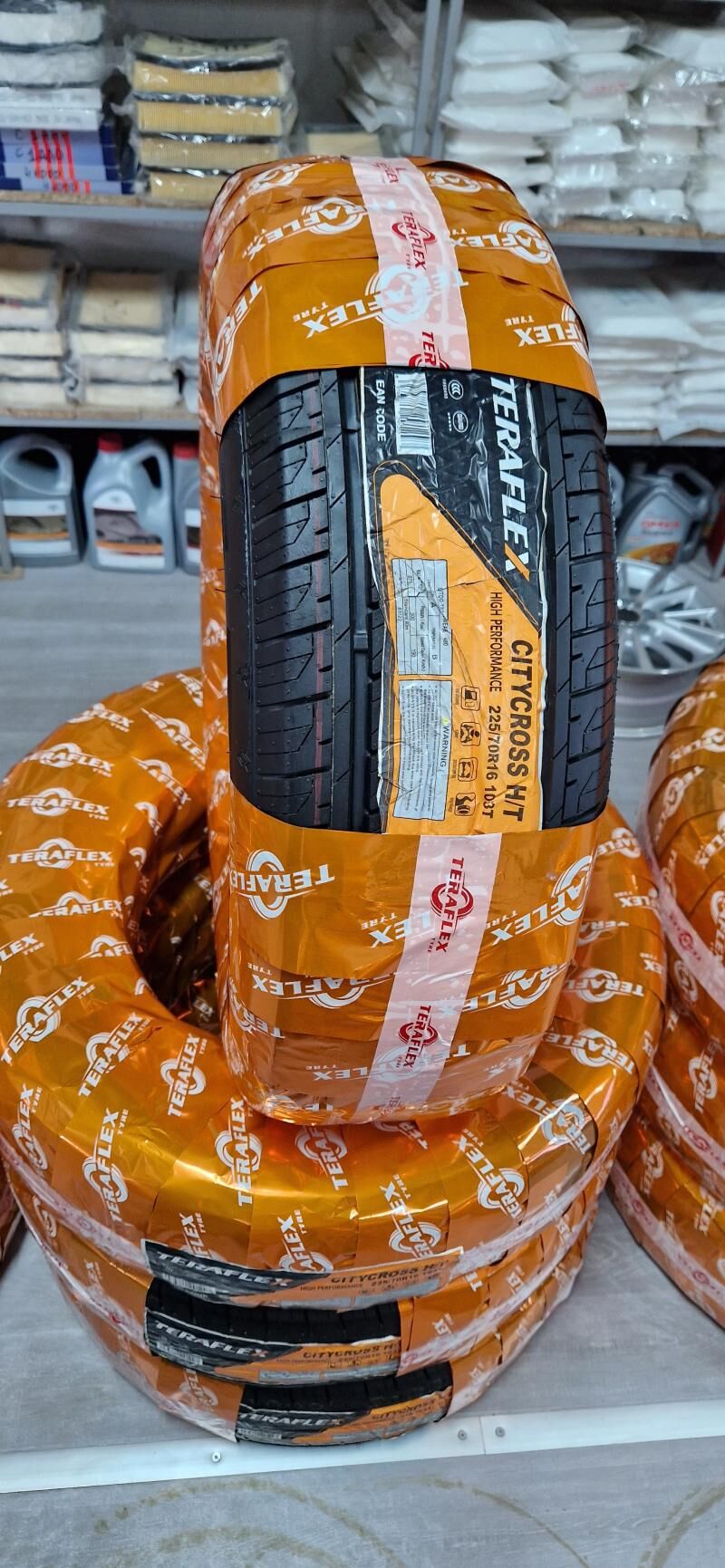 TERAFLEX 225/70/16 2025ÝYL ✅️ 885 TMT - Ak bugdaý etraby - img 1