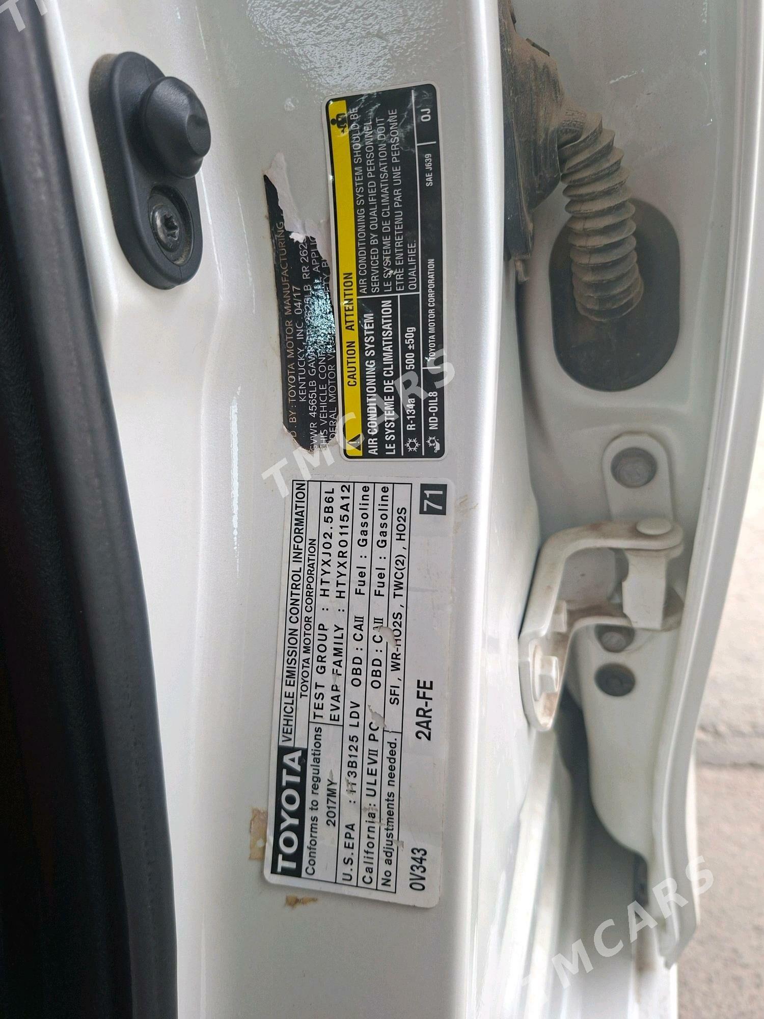 Toyota Camry 2017 - 260 000 TMT - Aşgabat - img 6