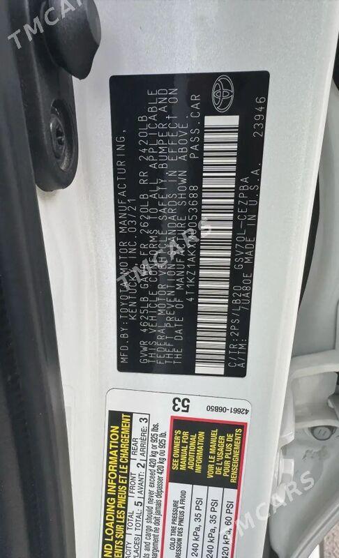 Toyota Camry 2022 - 450 000 TMT - Aşgabat - img 4