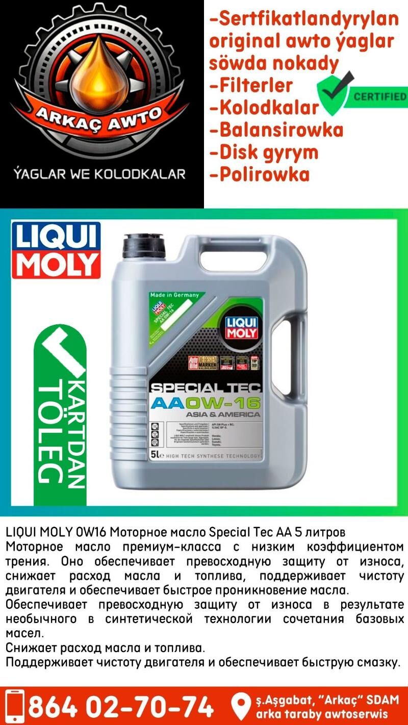 LIQUI MOLY NEMES YAGLARY 🇩🇪 - Aşgabat - img 3