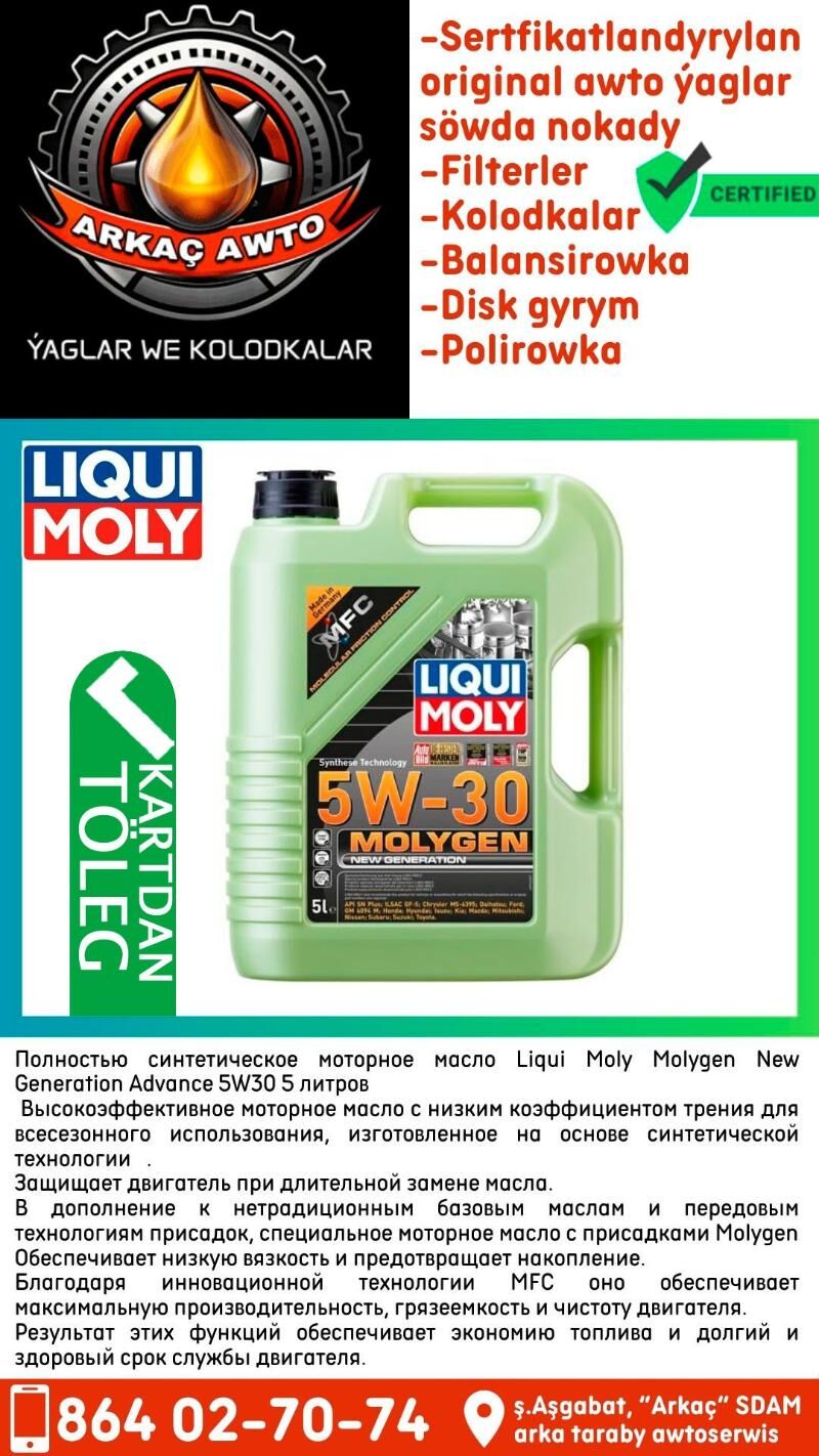 LIQUI MOLY NEMES YAGLARY 🇩🇪 - Aşgabat - img 7