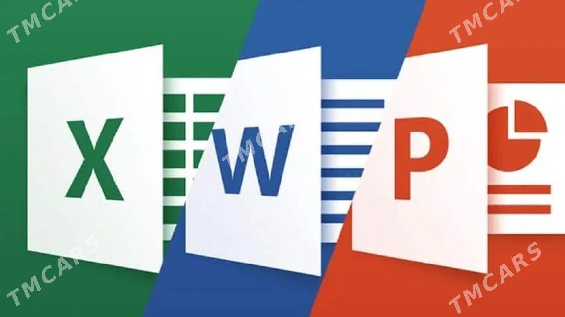 word excel kompyuter owredyan - Sowetskiý köç. (Garaşsyzlyk şaýoly) - img 3