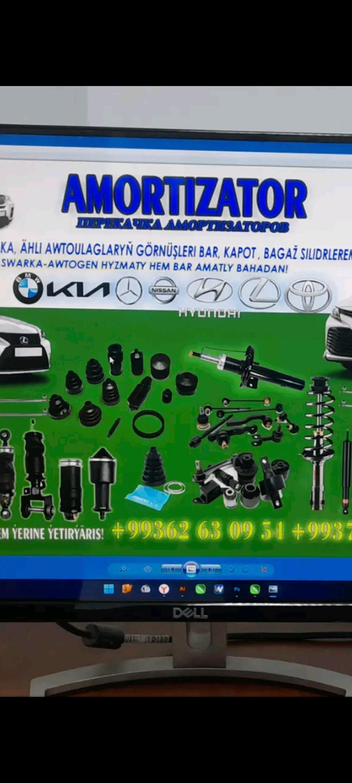 🚘Amartizator perekacka 30/m‼️ 30 TMT - Aşgabat - img 6