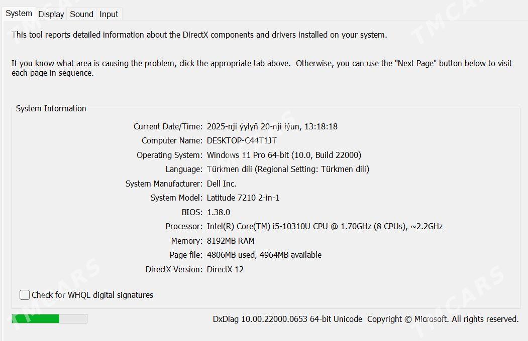 Dell 7210 2in1 Noutbuk Planşet - Balkanabat - img 2