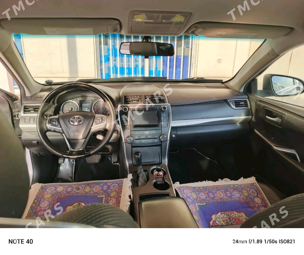 Toyota Camry 2016 - 260 000 TMT - Тагтабазар - img 7