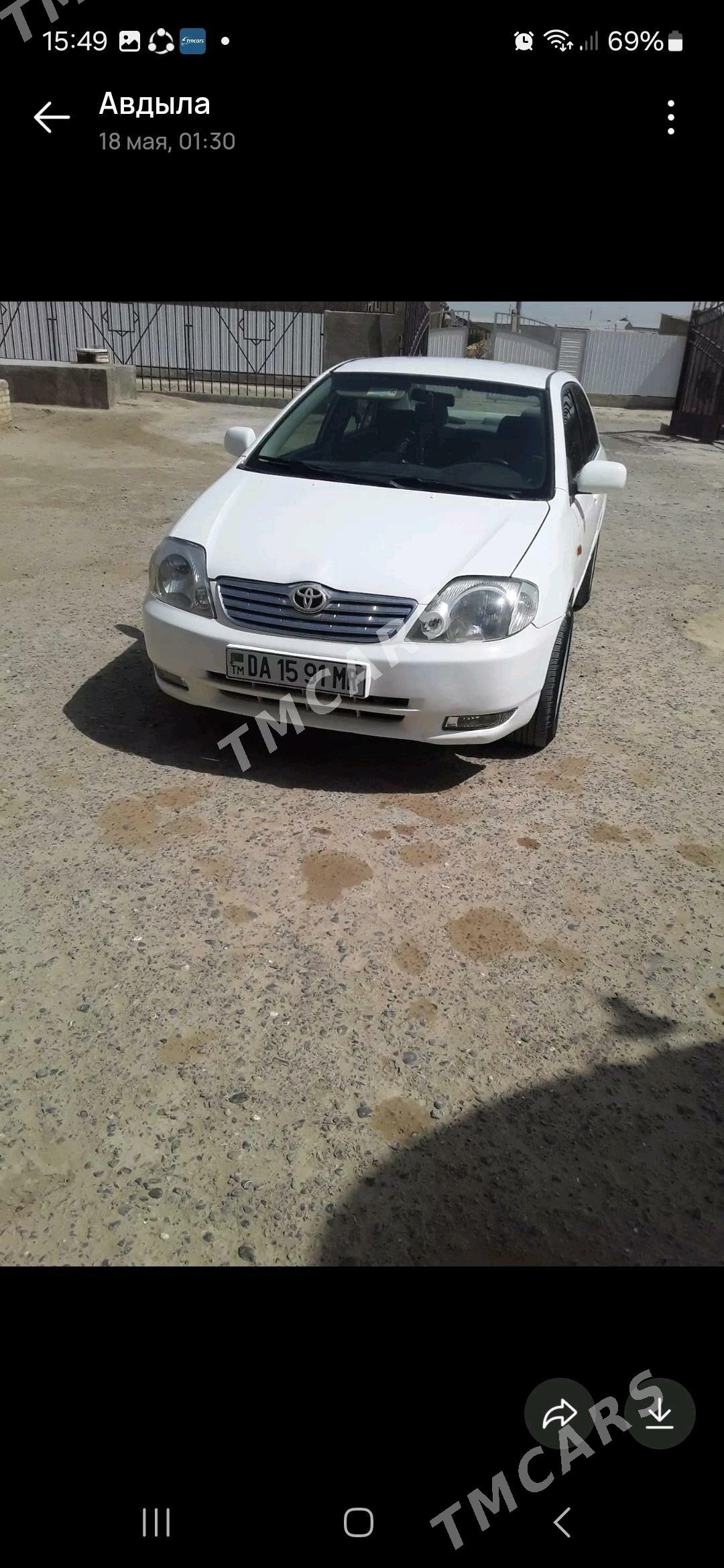 Toyota Corolla 2002 - 67 000 TMT - Мары - img 5