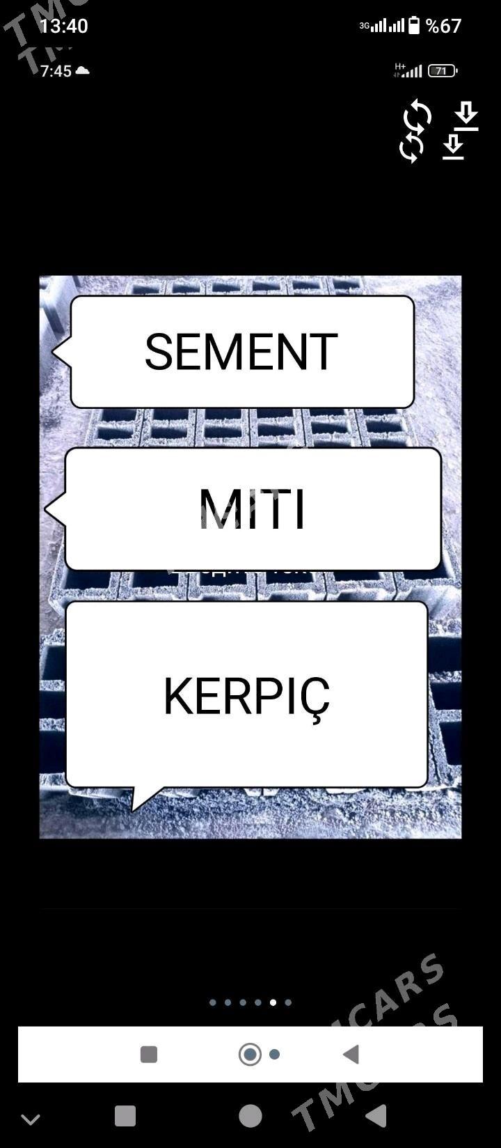 miti sement kerpic haltaly pak - Aşgabat - img 5