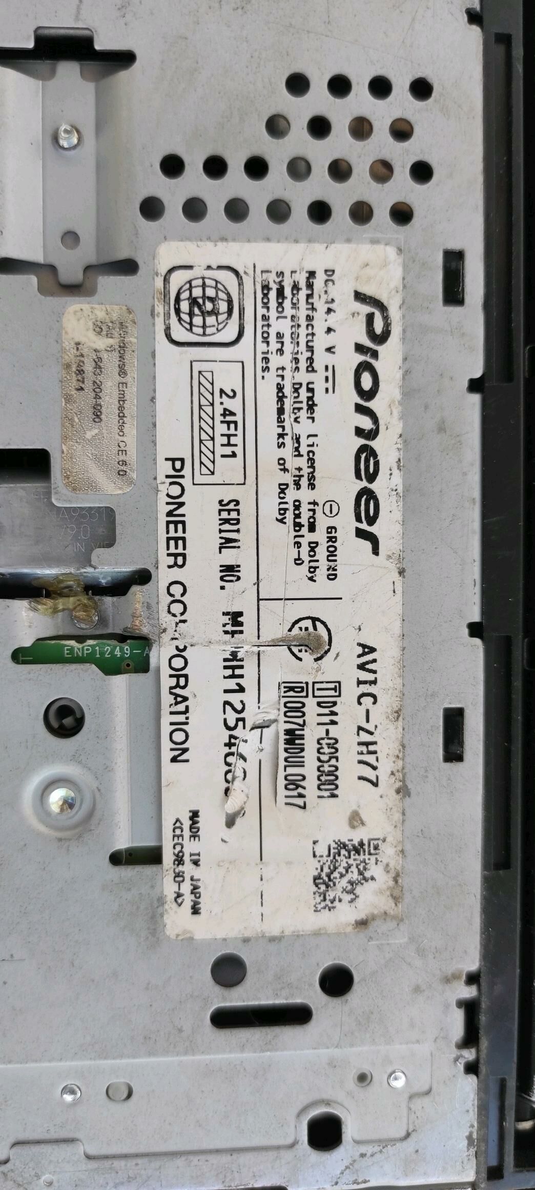 Pioneer carrozzeria avic ZH77 1 000 TMT - Türkmenabat - img 3