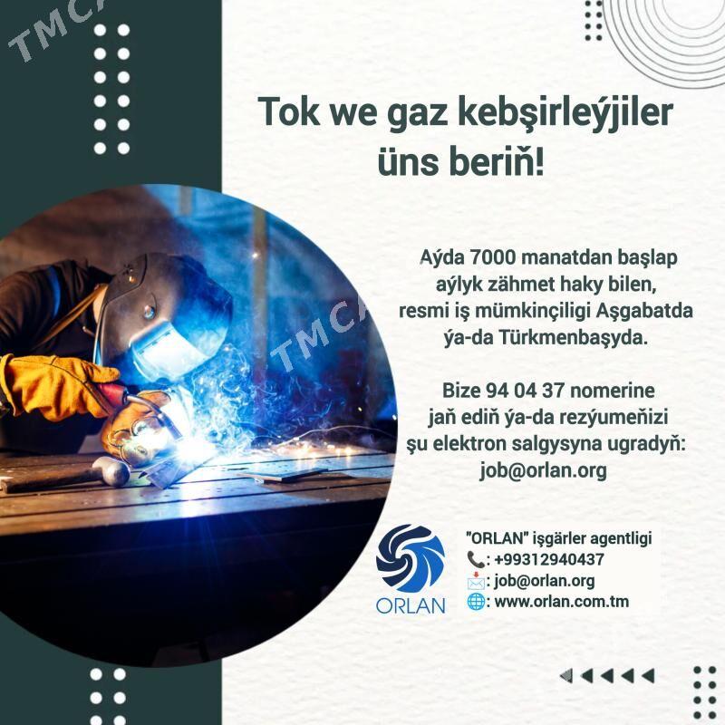Tok we gaz kebşirleýjiler gerek - Ашхабад - img 2