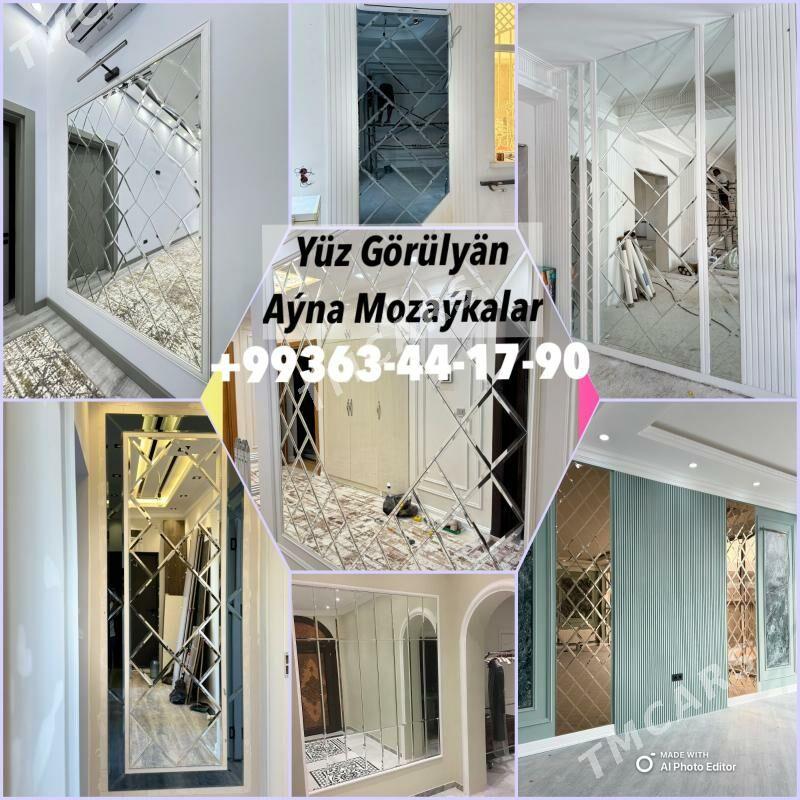 Ayna dus kabina mozayka witraj - Garadamak Şor - img 4