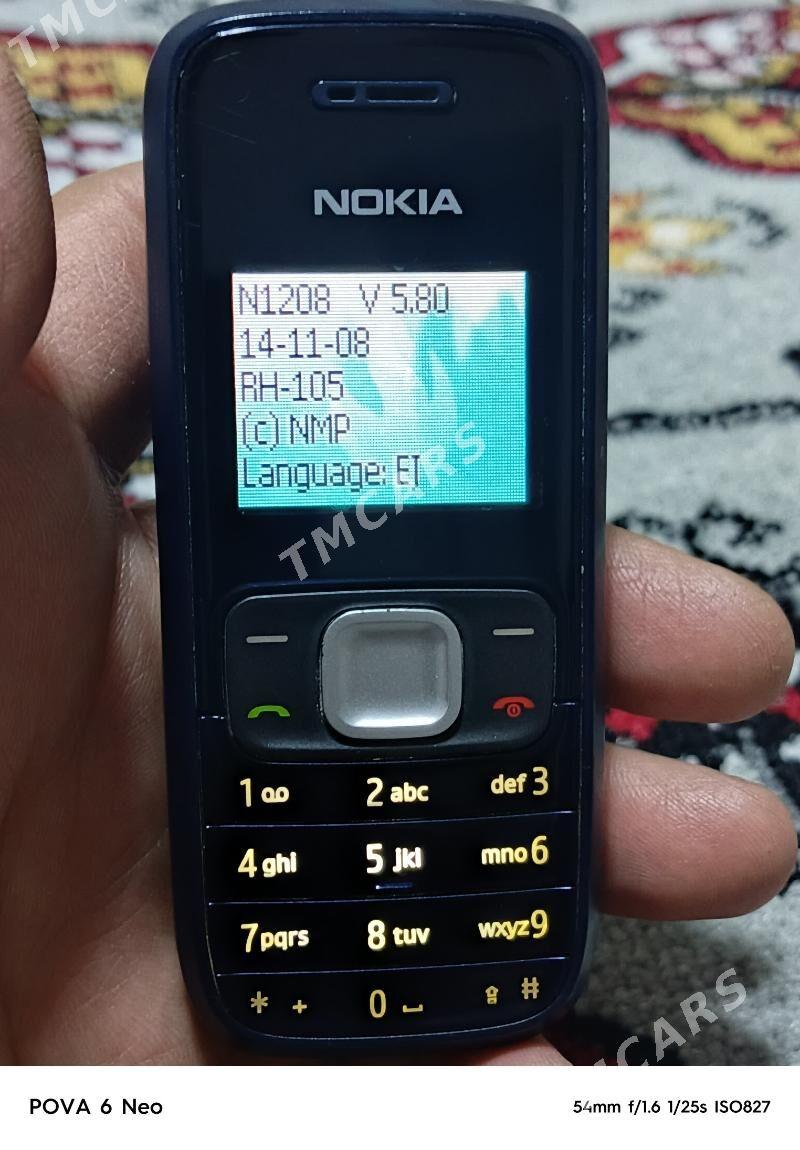 Nokia 1208 original prastoy - Ашхабад - img 4