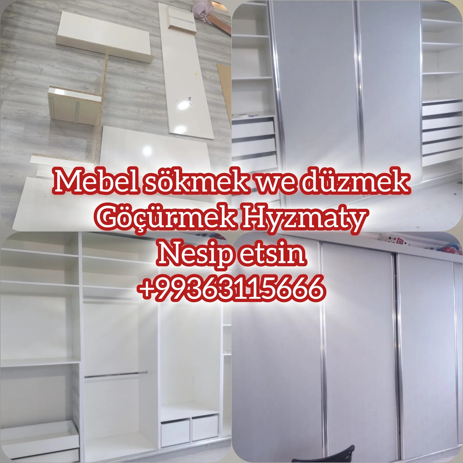 OFİS WE ÖÝ GOCURMEK HYZMATY - Багир - img 3