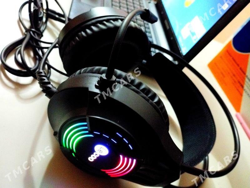 Наушник Naushnik RGB  USB - Türkmenabat - img 3