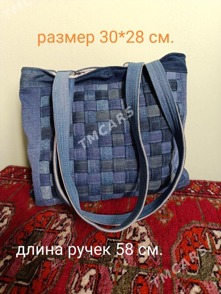 Джинсовые сумки ручной работы - 30 мкр - img 2