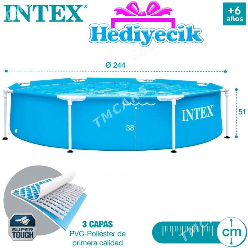 intex baseyka  2,44- 51 - Aşgabat - img 3