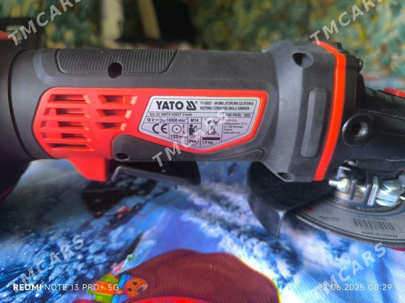 YATO маленькая болгарка d125 - Aşgabat - img 4