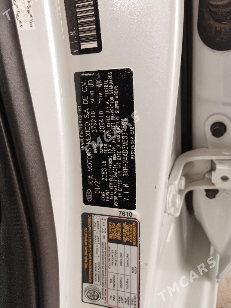 Kia Forte 2021 - 200 000 TMT - Ашхабад - img 4