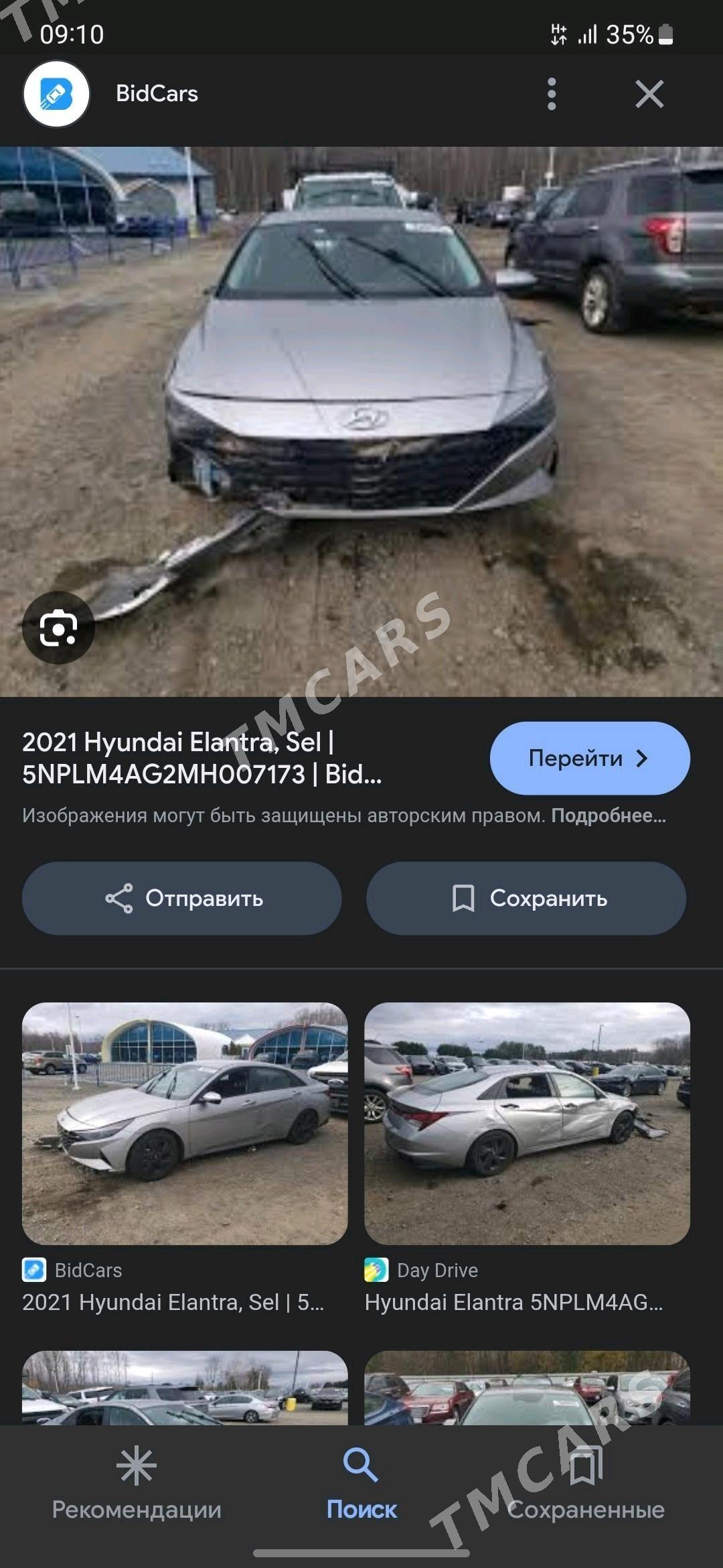 Hyundai Elantra 2021 - 230 000 TMT - Aşgabat - img 7