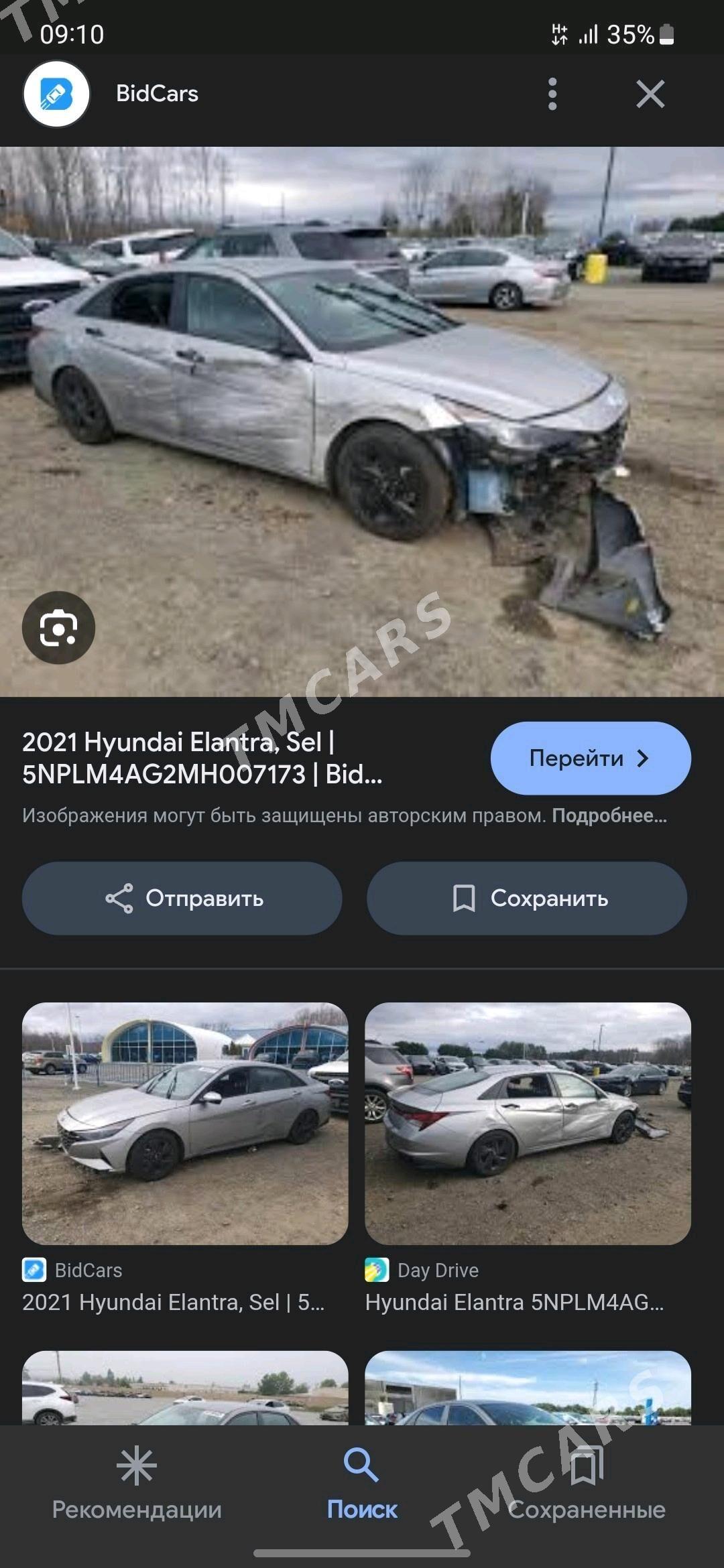 Hyundai Elantra 2021 - 230 000 TMT - Aşgabat - img 8