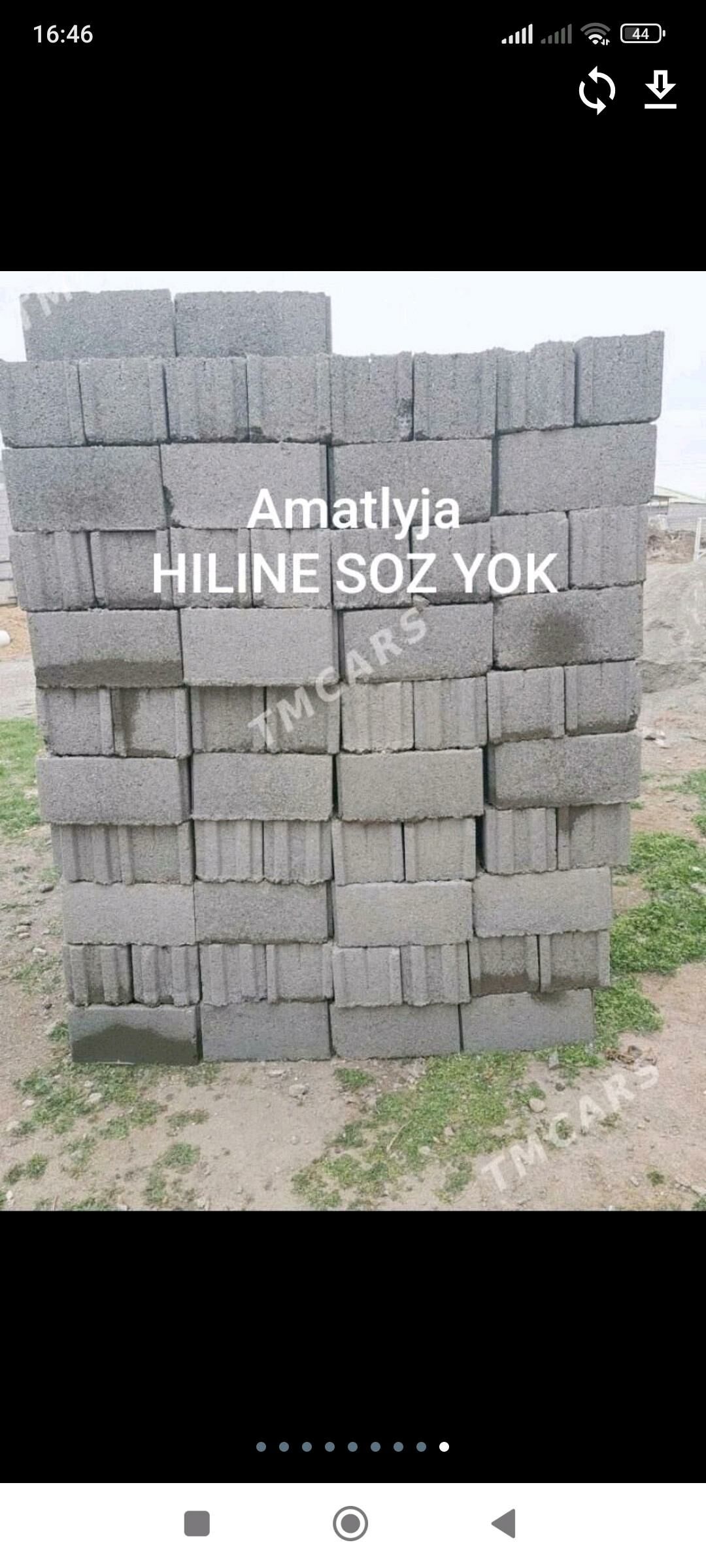 gum sement kerpiç miti myty da - Aşgabat - img 3
