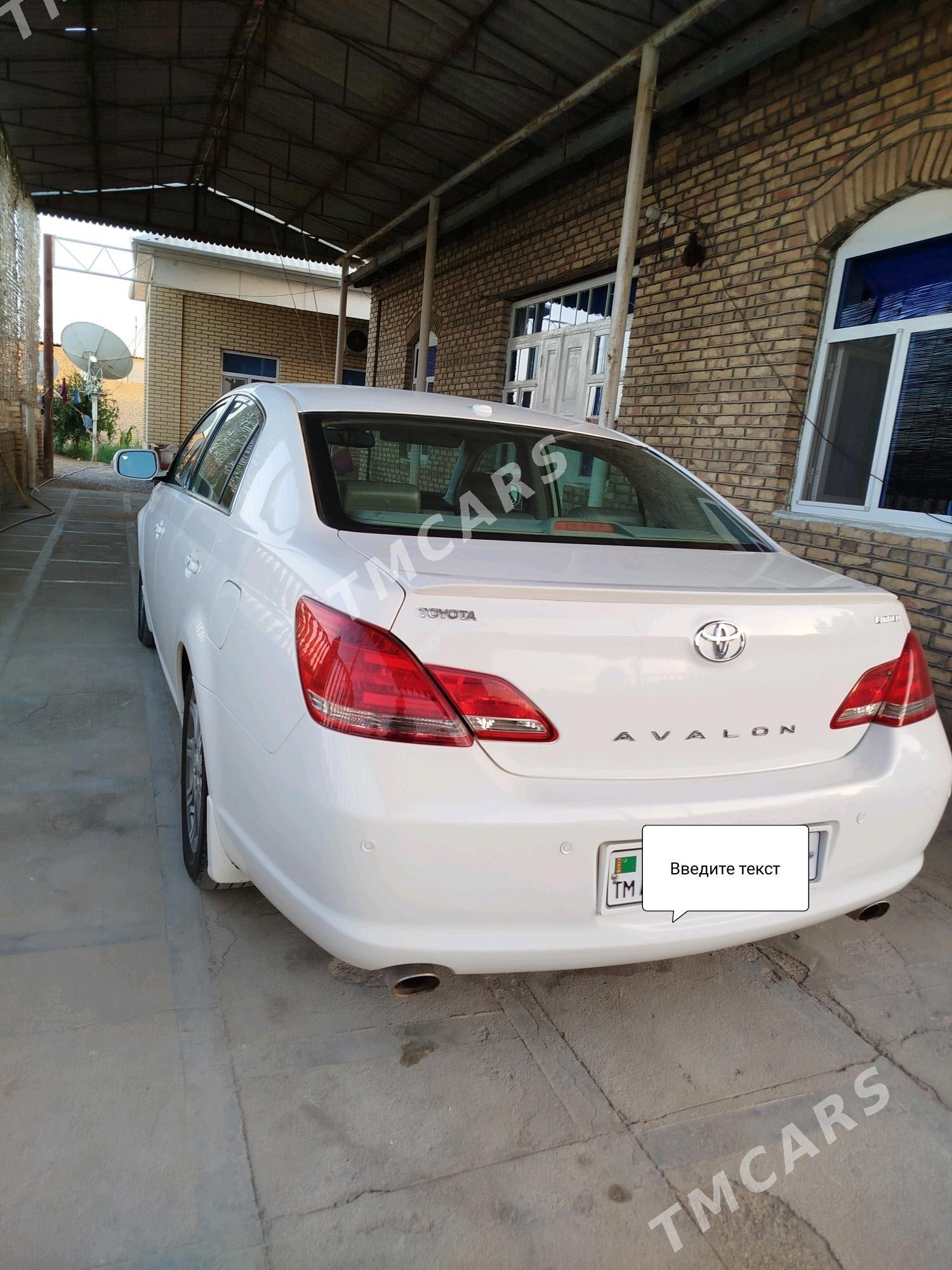 Toyota Avalon 2005 - 175 000 TMT - Сакарчага - img 6