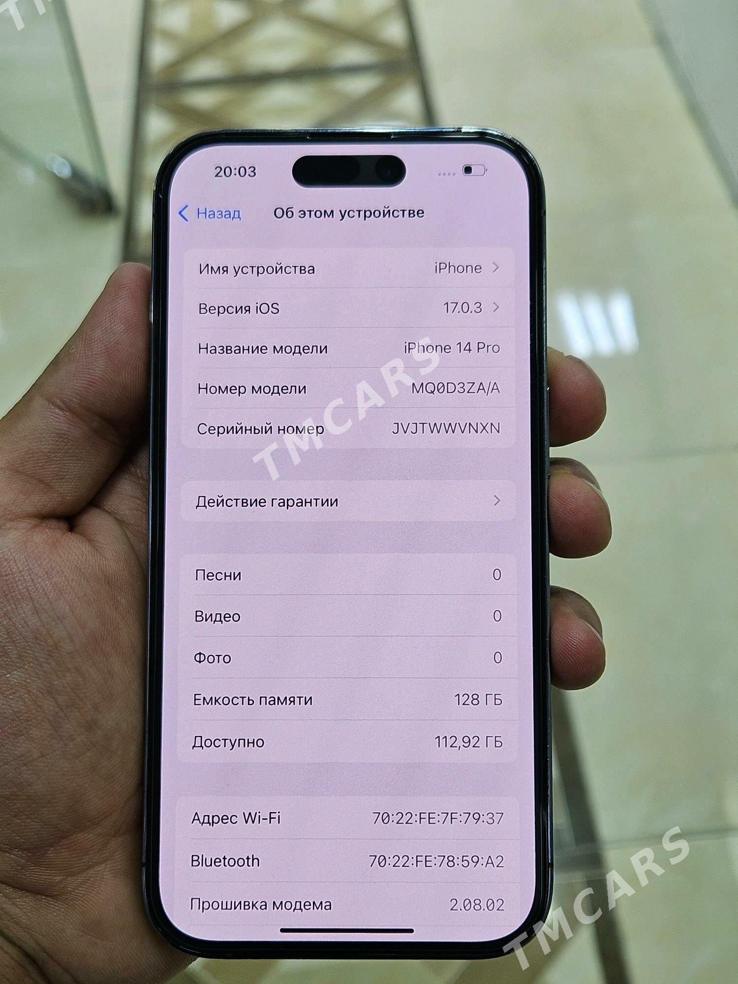 14 pro 128gb87% - Aşgabat - img 5